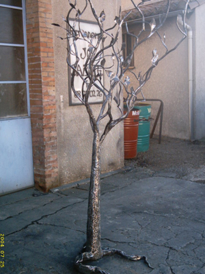 Arbre luminaire fer forgé -Sous titre Item